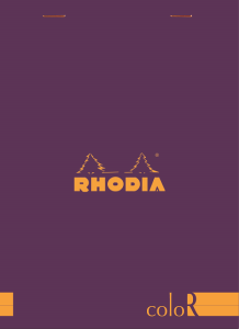 Notatnik Rhodia nr 16 Premium ColoR Violet (fiolet)