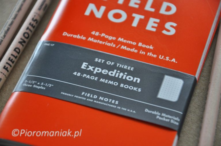 Notesy Field Notes Expedition - sklep Pioromaniak