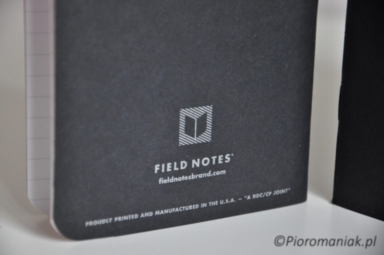 Field Notes Pitch Black notes notatniki sklep Pioromaniak.pl