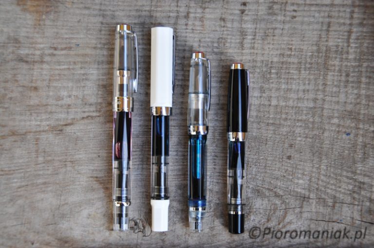 TWSBI porownanie rozmiarow