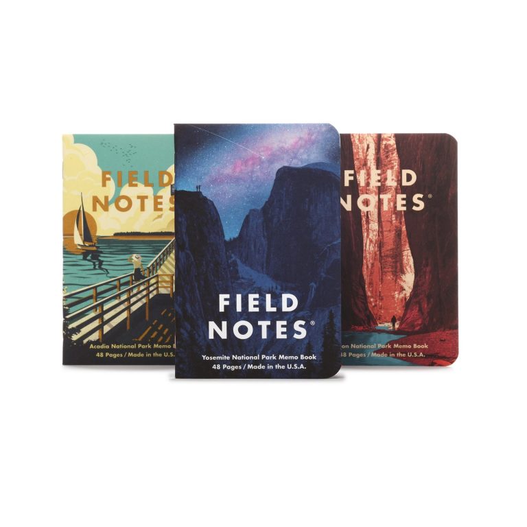 Field Notes National Parks_A
