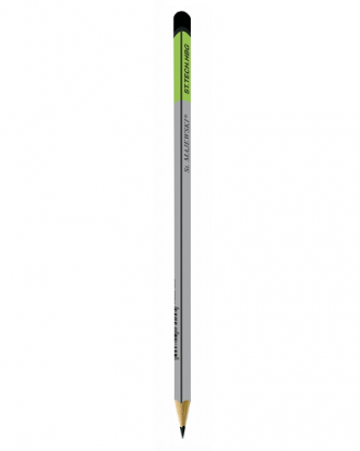 Ołówek techniczny St. Majewski HB z gumką